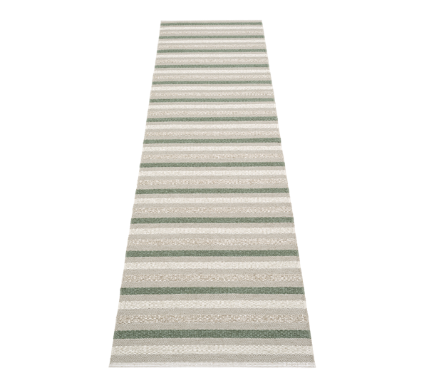 Grace matte warm grey 70x360 cm fra Pappelina