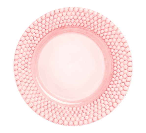 Bubbles serveringsfat 42 cm lys rosa fra Mateus