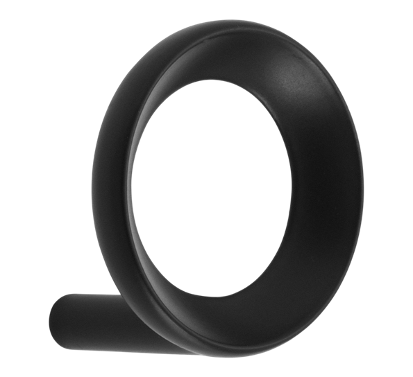 Loop Hook krok ø4,4 cm sort fra Normann Copenhagen