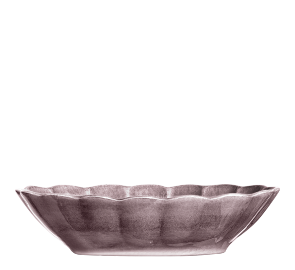 Oyster skål 23x18 cm 75 cl plum fra Mateus