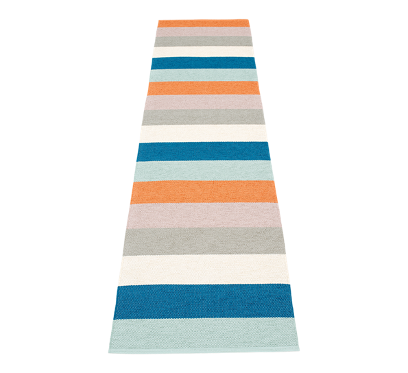 Molly matte petrol 70x300 cm fra Pappelina