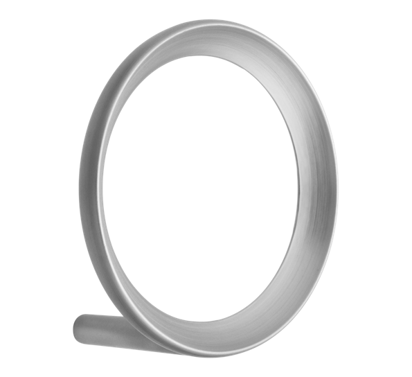 Loop Hook krok ø9,4 cm børstet sink fra Normann Copenhagen