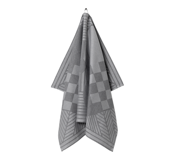 Christmas kjøkkenhåndkle 50x80 cm lys grå fra Georg Jensen Damask