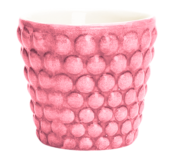 Bubbles espressokopp 10 cl rosa fra Mateus