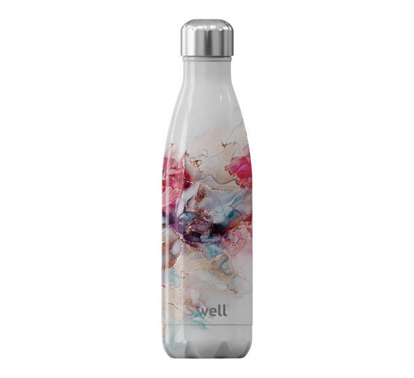 Drikkeflaske 5dl rose marble fra S`well