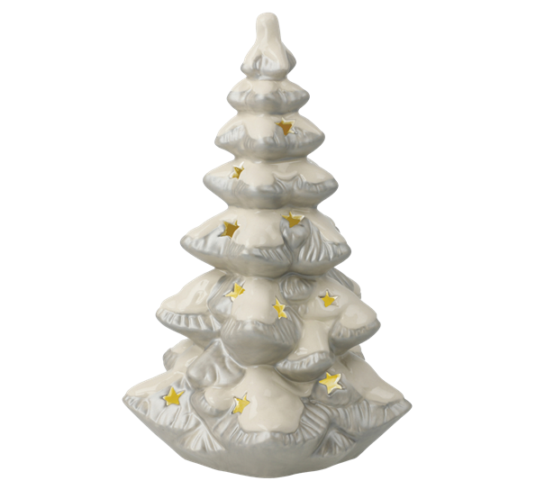 Romantic Christmas juletre med lys 18 cm Goebel