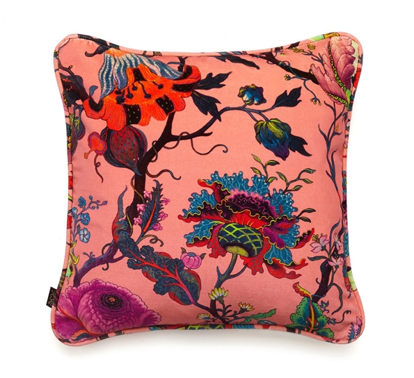 Artemis fløyelspute 45x45 cm amaranth pink