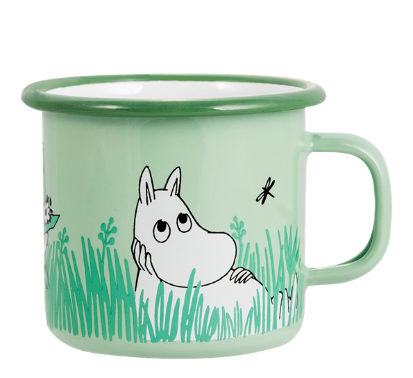 Mummi emaljekrus 2,5 dl Boys fra Muurla