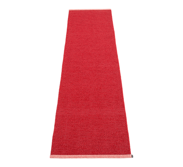 Mono matte mørk rød 60x250 cm fra Pappelina
