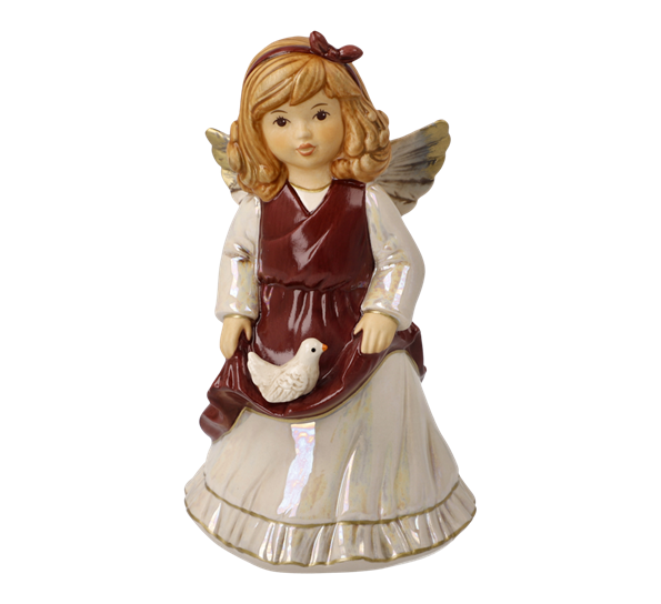 Evening Mood engel Angel of Peace 14,5 cm fra Goebel