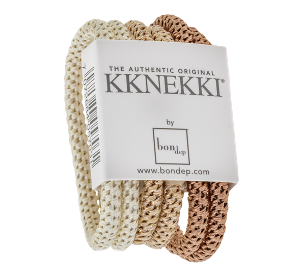 Kknekki hårstrikk 6-pk nr 3 tynn Bon Dep