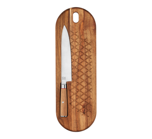 Kokkefjøla med kniv fra Øyo