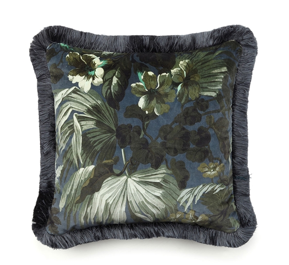 Limerence fløyelspute 45x45 cm ink