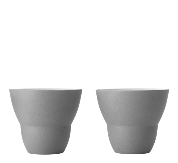 Vipp202 kaffekopp 2pk grå fra Vipp