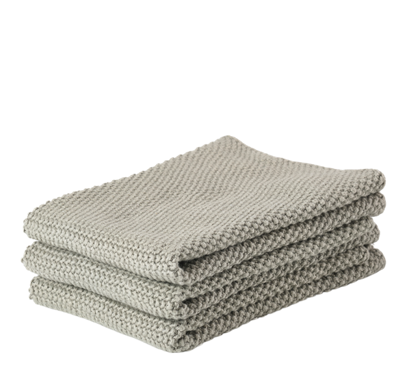 Inu kjøkkenklut 3-pk mud fra Zone