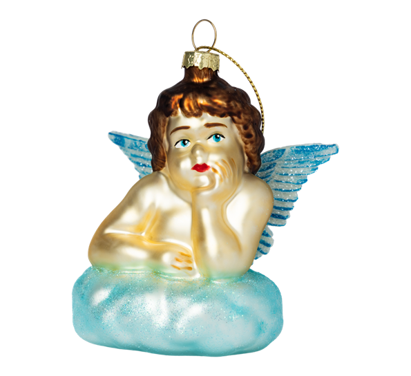 Julekule Engel 11,5 cm fra Heim