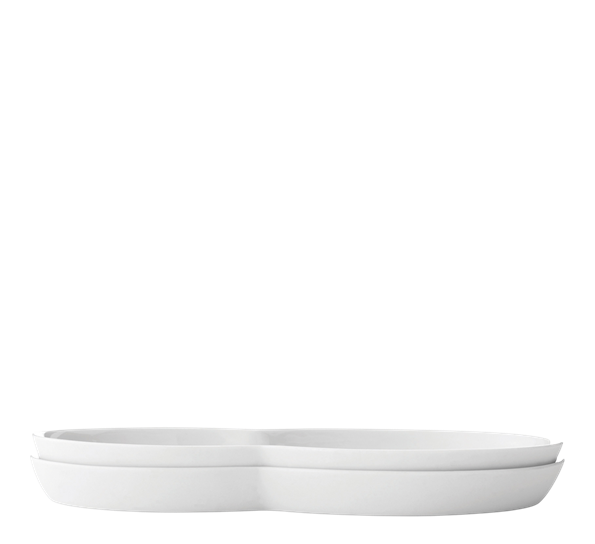 Vipp214 brunsjtallerken 2pk hvite fra Vipp