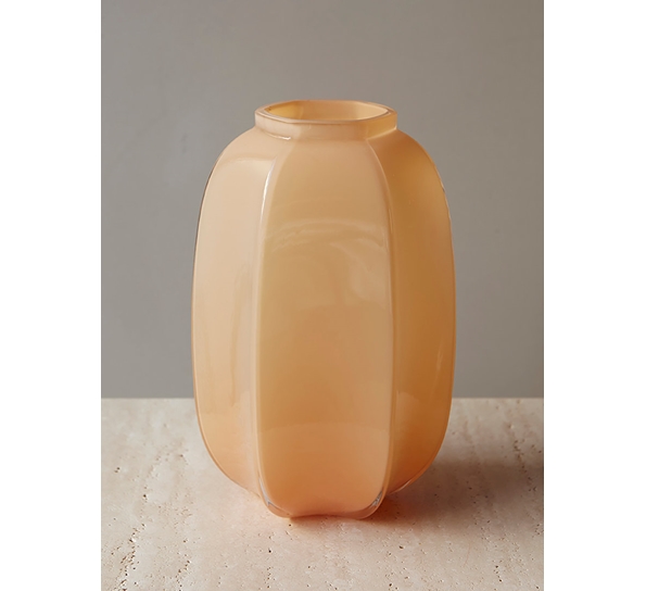 Row vase 26 cm peach Essei Design