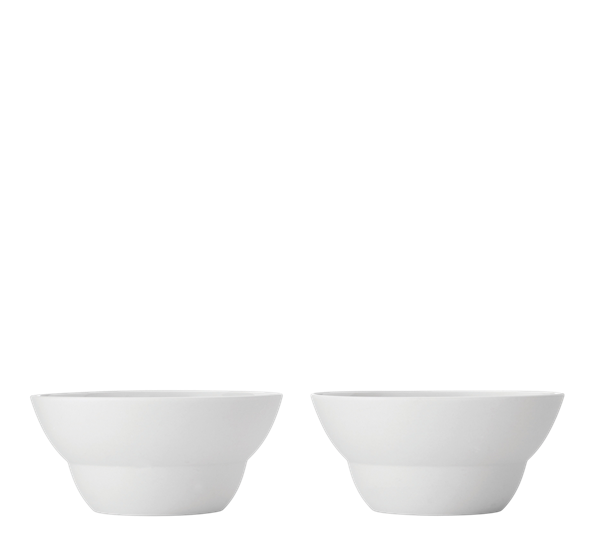 Vipp215 skål 2pk hvit fra Vipp