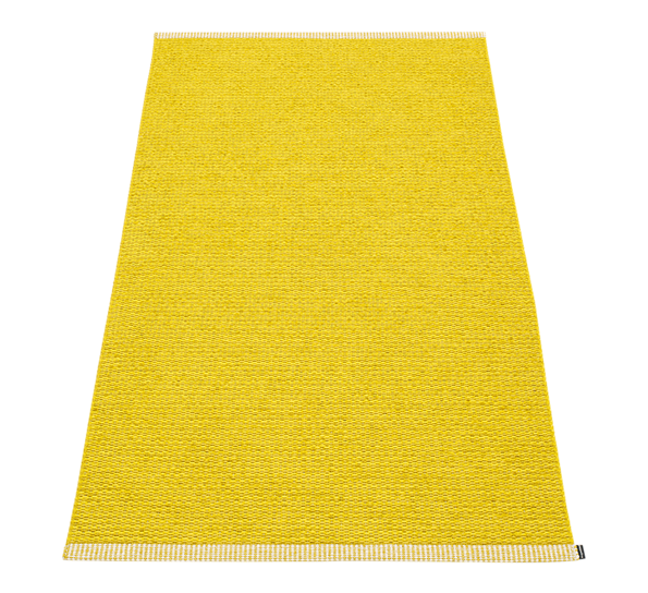 Mono matte mustard 85x160 cm fra Pappelina
