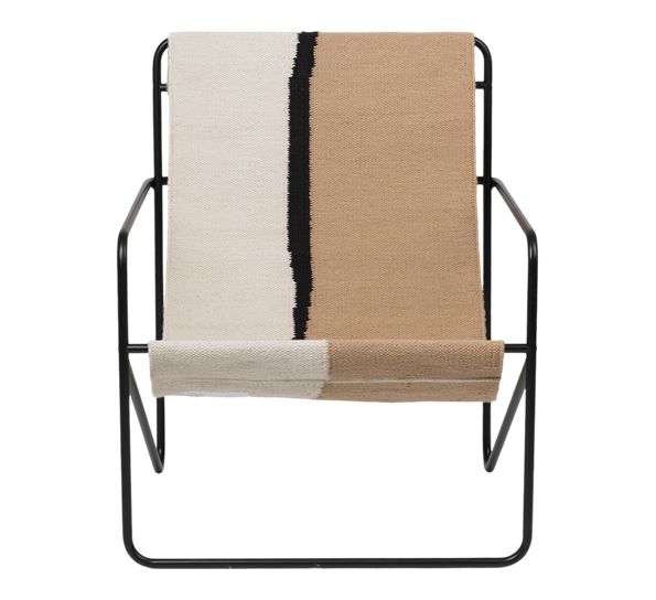 Desert lenestol sort og soil fra Ferm Living