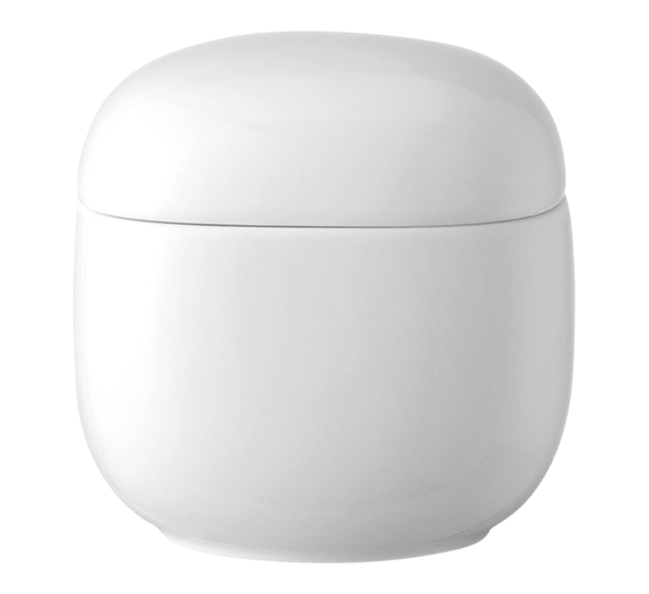 Suomi Hvit sukkerskål med lokk fra Rosenthal