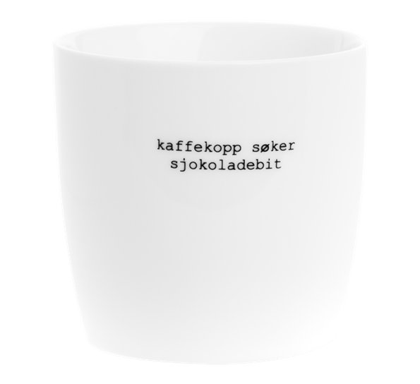 Krus Kaffekrus søker sjokoladebit 30 cl hvit fra Sögne Home