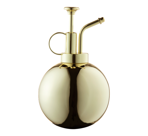 Globe mist sprayflaske ø10 cm H16 cm gull fra AYTM