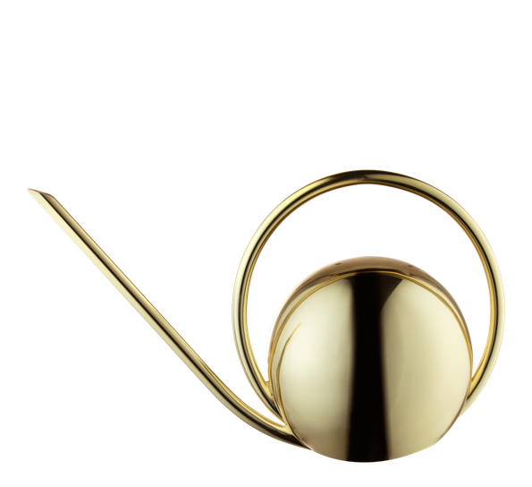 Globe vannkanne H23,1cm 37,2 cm W17 cm gull fra AYTM