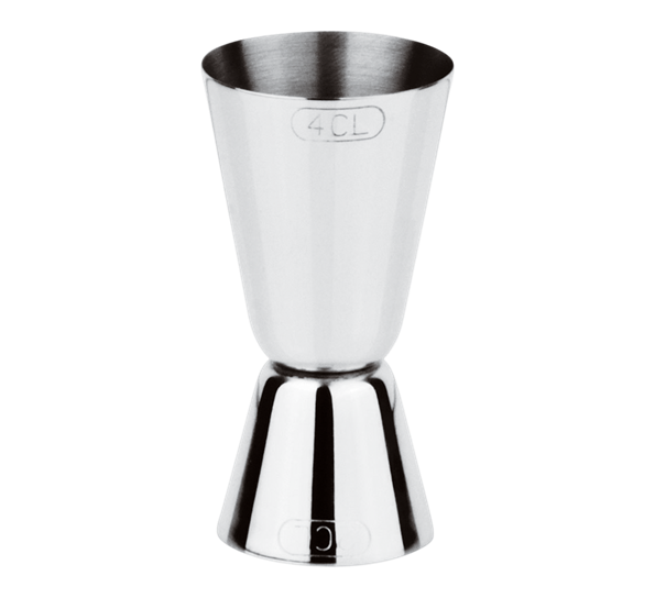 Cocktail målebeger stål 2cl og 4cl fra Paderno