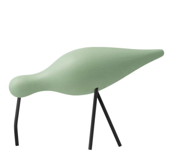 Shorebird stor støvgrønn sort fra Normann Copenhagen