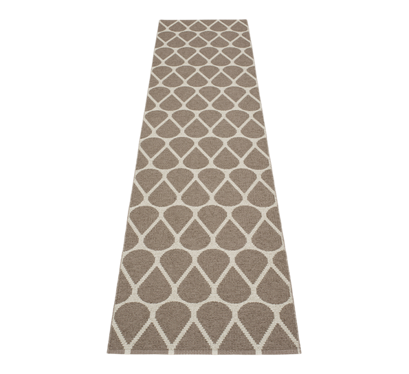 Otis matte mørk mud 70x320 cm fra Pappelina