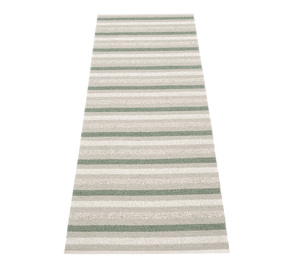 Grace matte warm grey 70x200 cm fra Pappelina