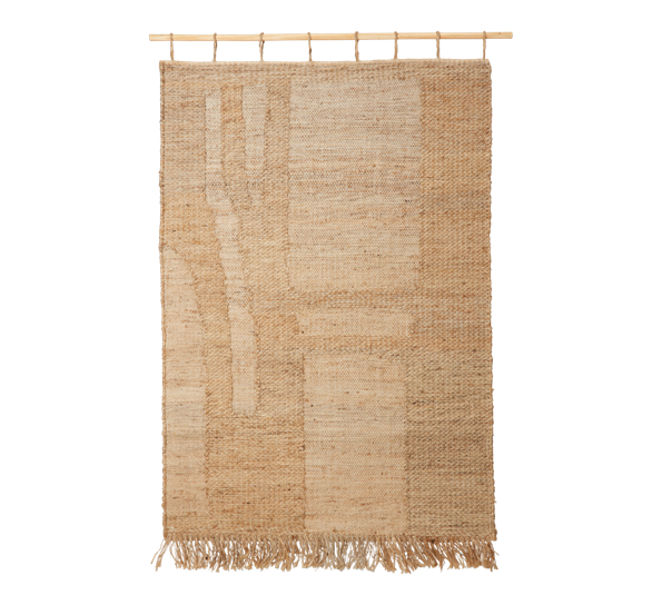 Harvest veggteppe 165x100 cm natur fra Ferm Living
