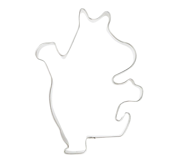 Mummi pepperkakeform Mummitrollet 9 cm fra Muurla