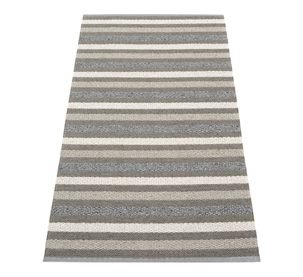 Grace matte charcoal 70x140 cm fra Pappelina