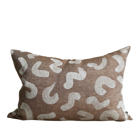 Udon putetrekk 48x68 cm brunt fra Fine Little Day