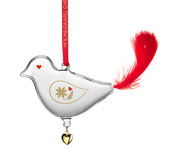 2024 årets julefugl klar fra Holmegaard