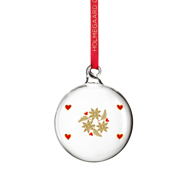 2024 årets julekule klar fra Holmegaard