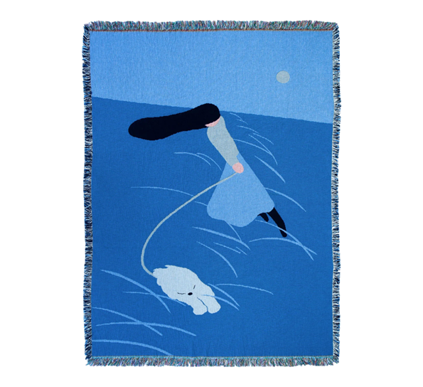 Toto pledd 137x178 cm Slowdown Studio