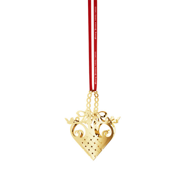 CC 2022 juleuro Rødstruperede 1992-2022 gull fra Georg Jensen