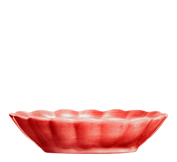 Oyster skål 23x18 cm 75 cl rød fra Mateus