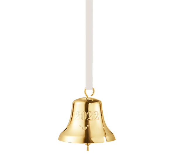 2022 juleklokke gull fra Georg Jensen