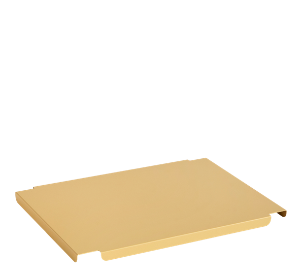 Colour Crate lokk metall 26,5x34,5x1,5 cm gylden gul fra HAY