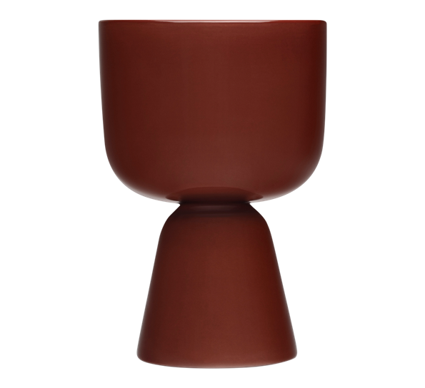 Nappula potteskjuler 23x15,5 cm brun fra Iittala