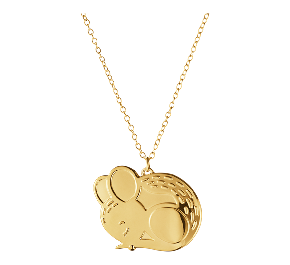 CC 2023 juleornament mus gull fra 