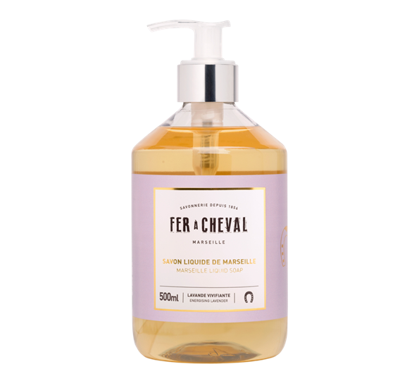 Marseille flytende såpe energising lavender 500ml fra Fer á Cheval