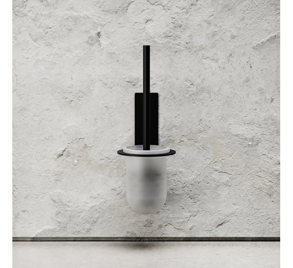 Toalettbørste sort Nichba-Design