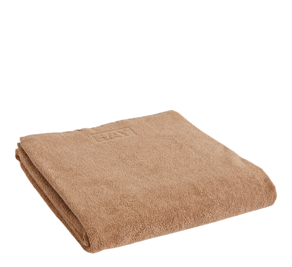 Mono badehåndkle 100x150 cm cappuccino fra HAY