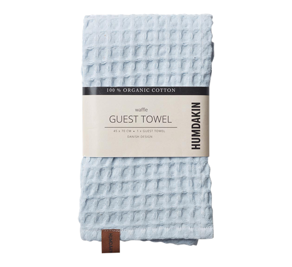 Waffle gjestehåndkle purple grey fra Humdakin